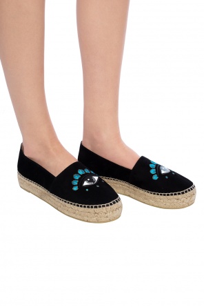 Espadryle z wyszytym wzorem, zdjęcie 2 Espadryle z wyszytym wzorem od Kenzo